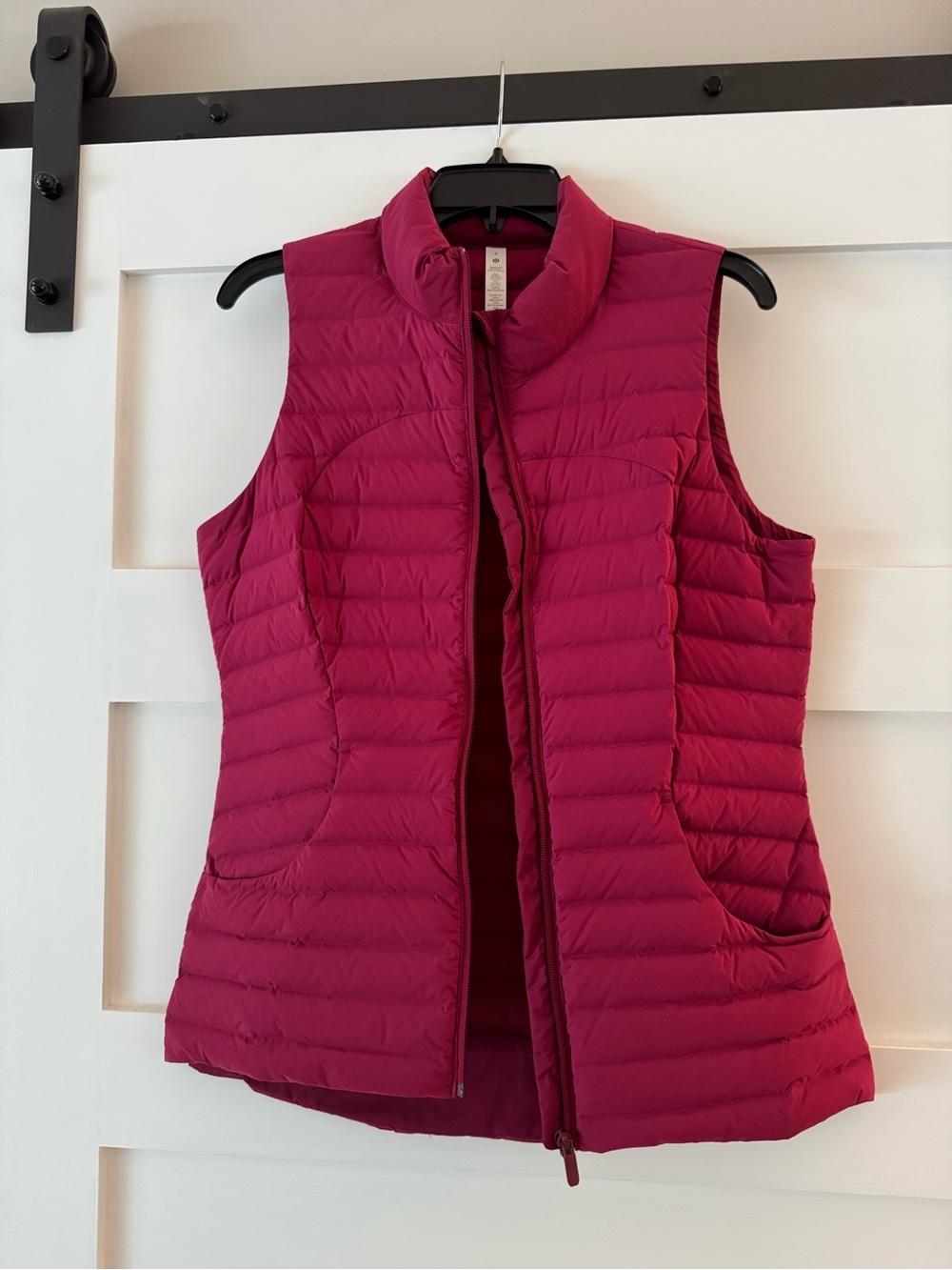 Lululemon Pack It Down Vest Pomegranate Size 8